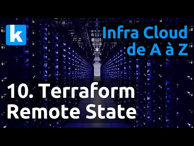 Infra Cloud de A à Z - 10. Terraform - state distant sur gitlab