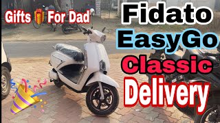 Fidato Easygo Classic EV scooter ? Delivery- The BR Vlogs