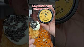 Trying Chicken Mcnugget Caviar From Mcdonalds  mcdonalds fastfood eating