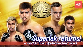 Superlek back at ONE Friday Fights 68 + JDB vs Prajanchai rebooked | ONE Championship Podcast