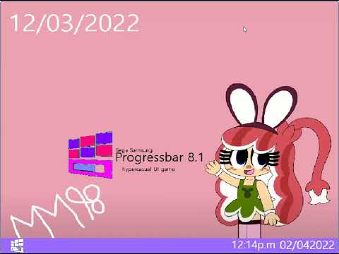 (Spammy) Progressbar 8.1 crazy error