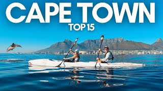 TOP 15 THINGS to do in CAPE TOWN | Part 2