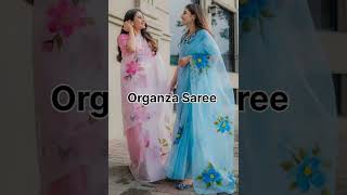 Types Of Saree Ll Their Name Ll Part-1