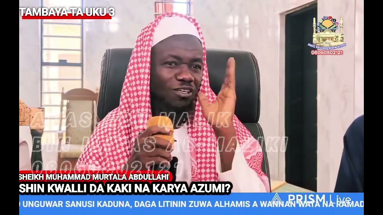 TAMBAYA TA UKU 3 SHIN KWALLI KO KAKI NA BATA AZUMI?Mu Saurara Amsa 