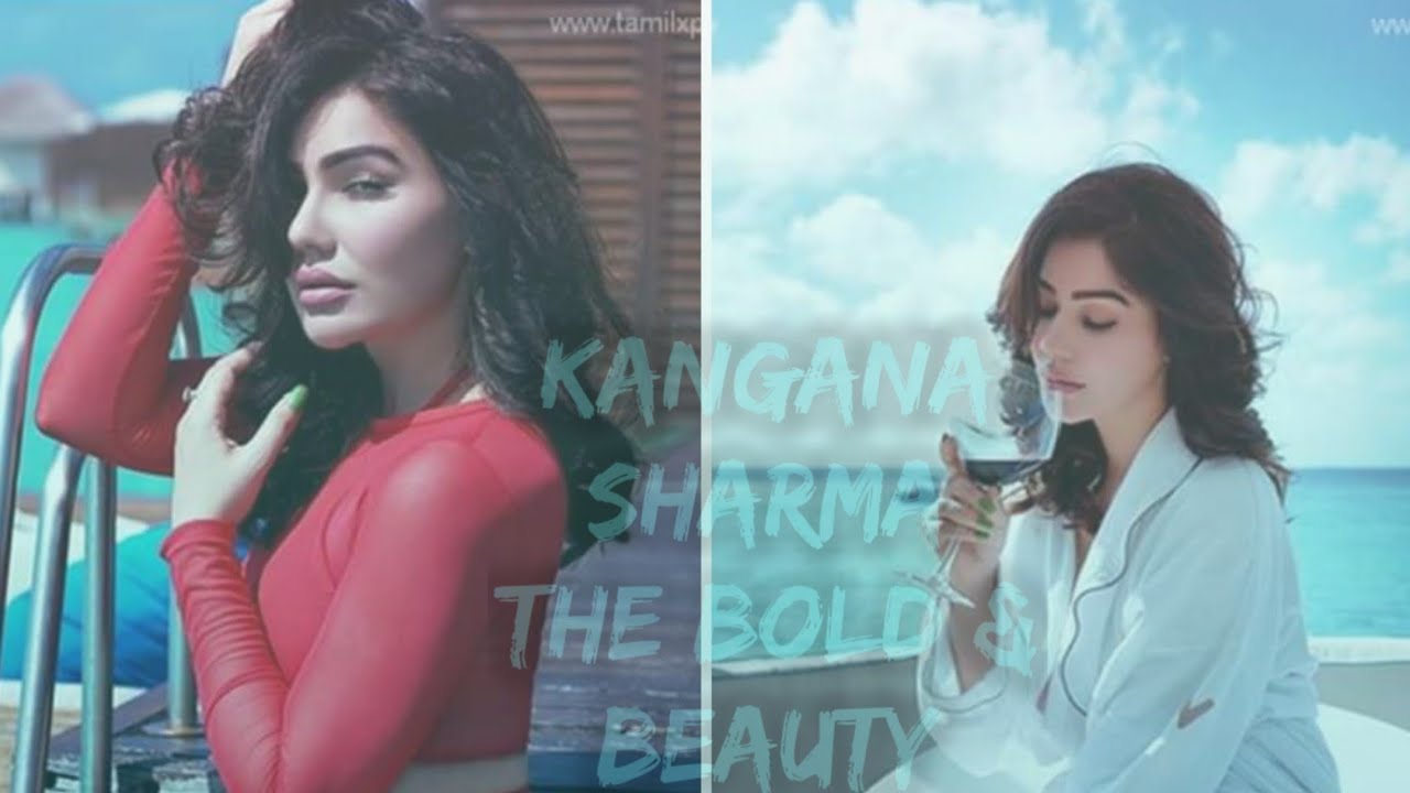 Hottest tiktoker , kangana sharma hot video - YouTube