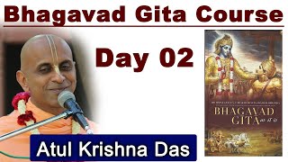 7 - Day course on Bhagavad Gita  | Day 02 | Atul Krsna Das screenshot 4