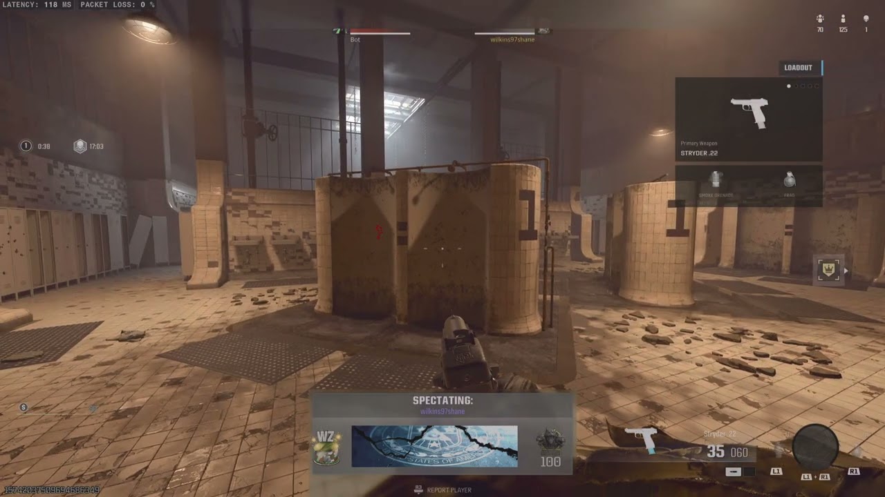 Call of Duty wilkins97shane crazy hipfire kill in gluag