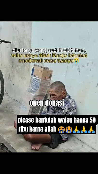Rek donasi BRi 417001025510538 Wa 085721212473 mohon dibantu seikhlasnya #short #youtubeshorts