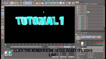Cinema 4d Tutorial 1 - How to import C4D to Photoshop - CummyNation
