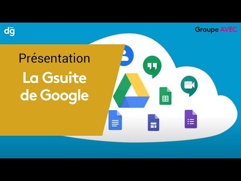 Video Présentation de la Gsuite de Google pour entreprise - youtube