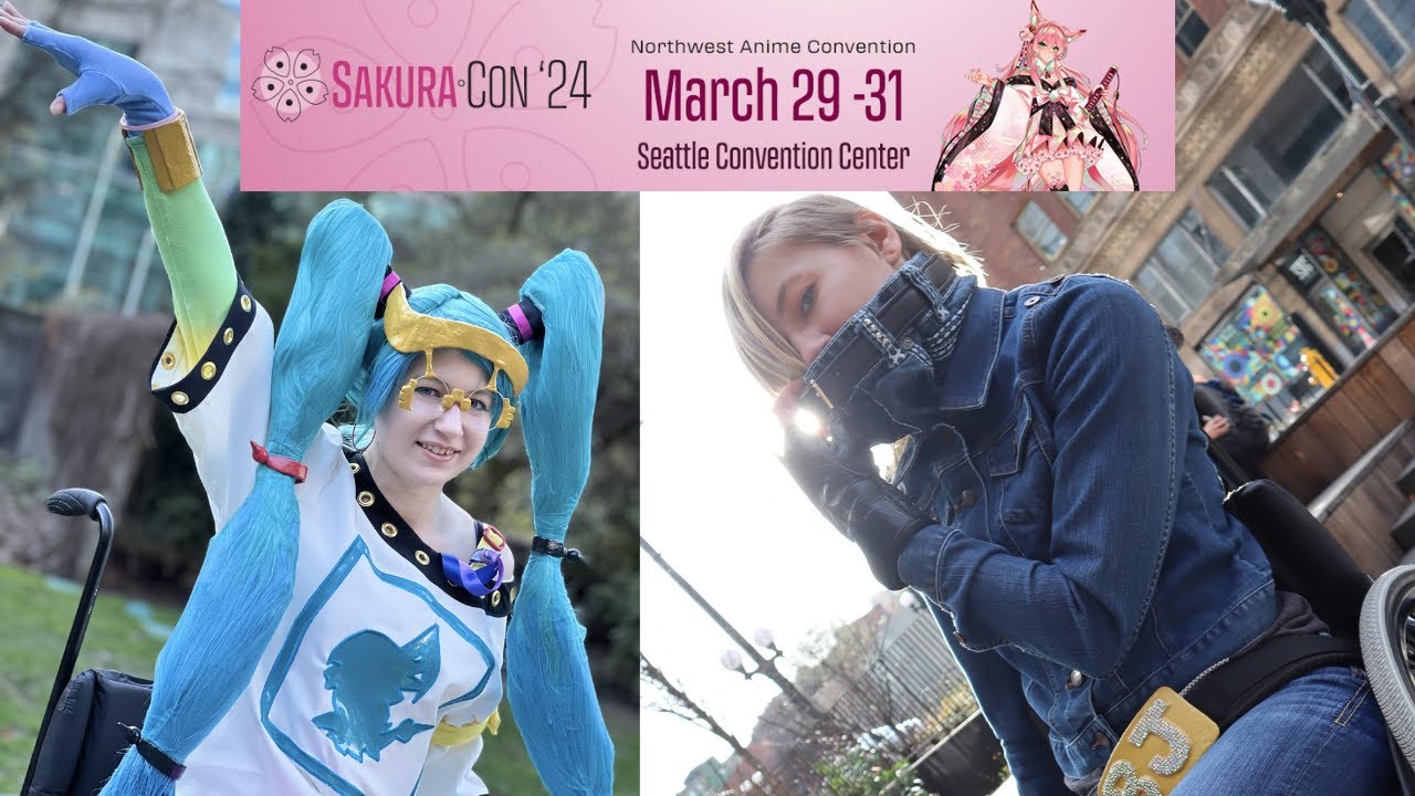 Sakura-con 2024 Vlog & Review
