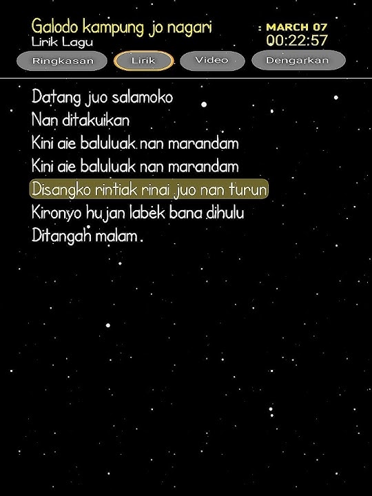 Disangko rintiak rinai juo nan turun #lirikmusic #shortmusic #laguminang