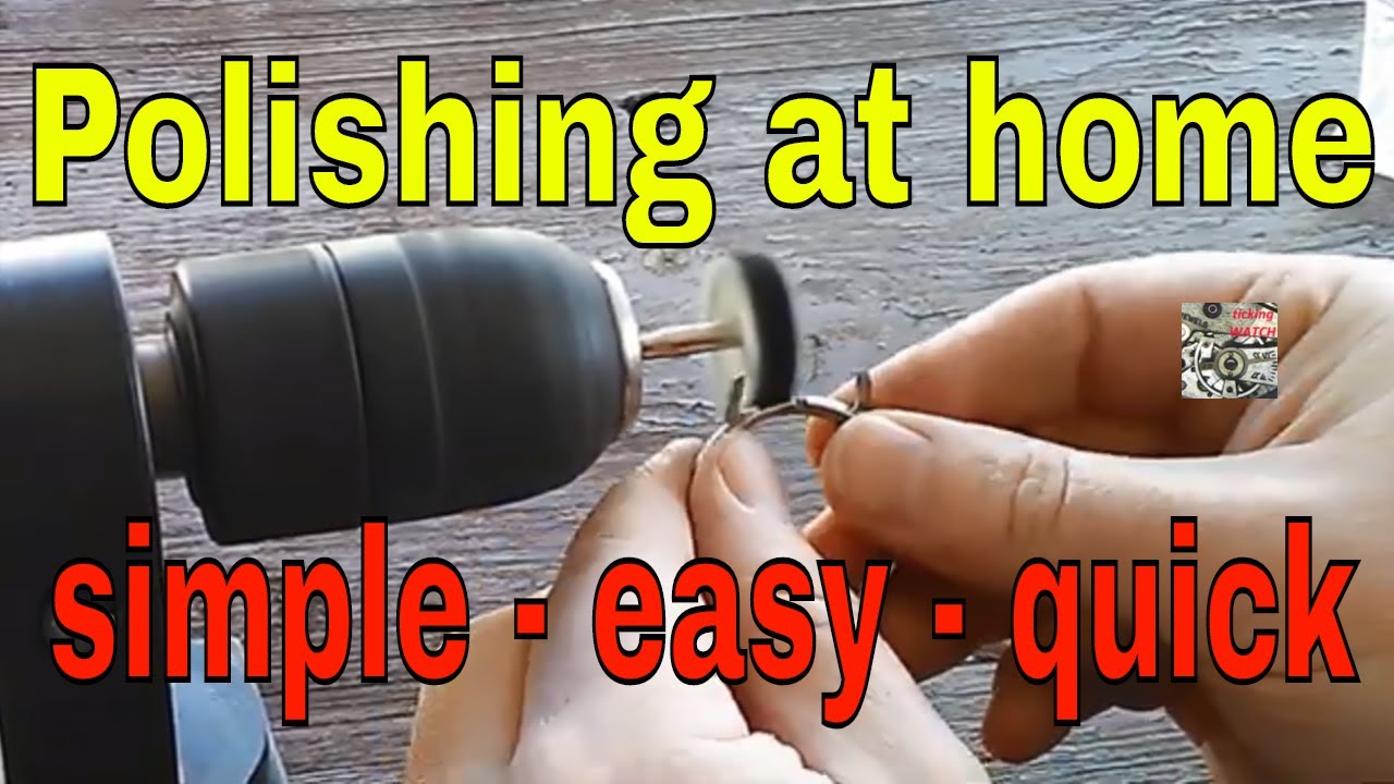 🍎 Watch case polishing simple easy and quick watch case restoration