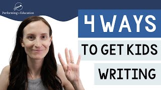 4 Ways to Motivate Students to Write | Solutions For Unmotivated Writers in Elementary Classrooms