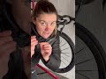 Checking Sealant levels like a pro #bikesealant #cycling