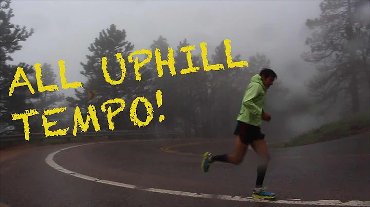 Sage Canaday: Training For Comrades | Uphill Tempo Run: Running Economy workout