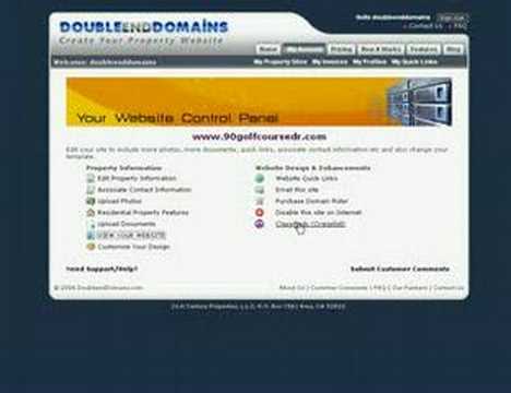 DoubleEndDomains.com - Classified Ads Feature