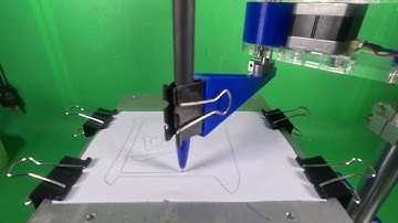 Homemade Scara Robot Arm DIY Robotic Aluminium Machine Arduino Pen Craft Plotter Draw 3