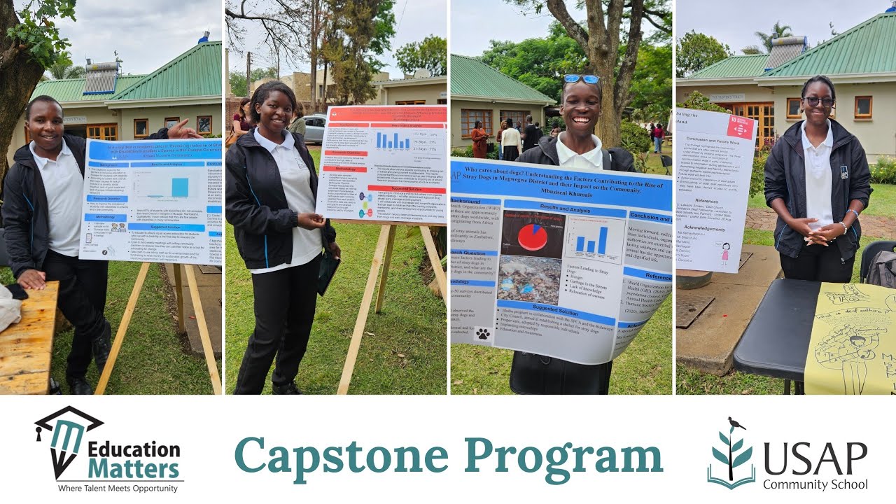 USAP Community School Capstone Program Introduction - YouTube
