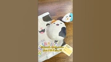 😍McDonald’s Happy Meal Toys | Original Squishmallows Week 2 - Maritza & Cam