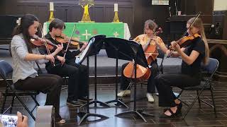 2026 Toiyabe Chamber Music Society Student Workshop, Quartet Yellow
