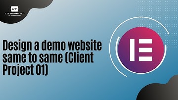 Design a demo website same to same (Client Project 01) by Alamgir H Kobir cmbd-90
