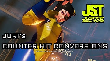 SFV s2- Juri’s Counter Hit Conversions [Combo Tech]