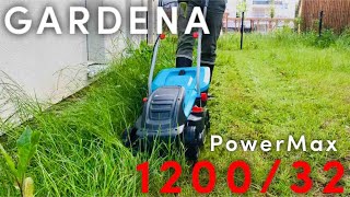 Lawnmower Electic | electrique Tondeuse Elektro-Rasenmäher | Gardena YouTube - PowerMax 1200/32 Unboxing