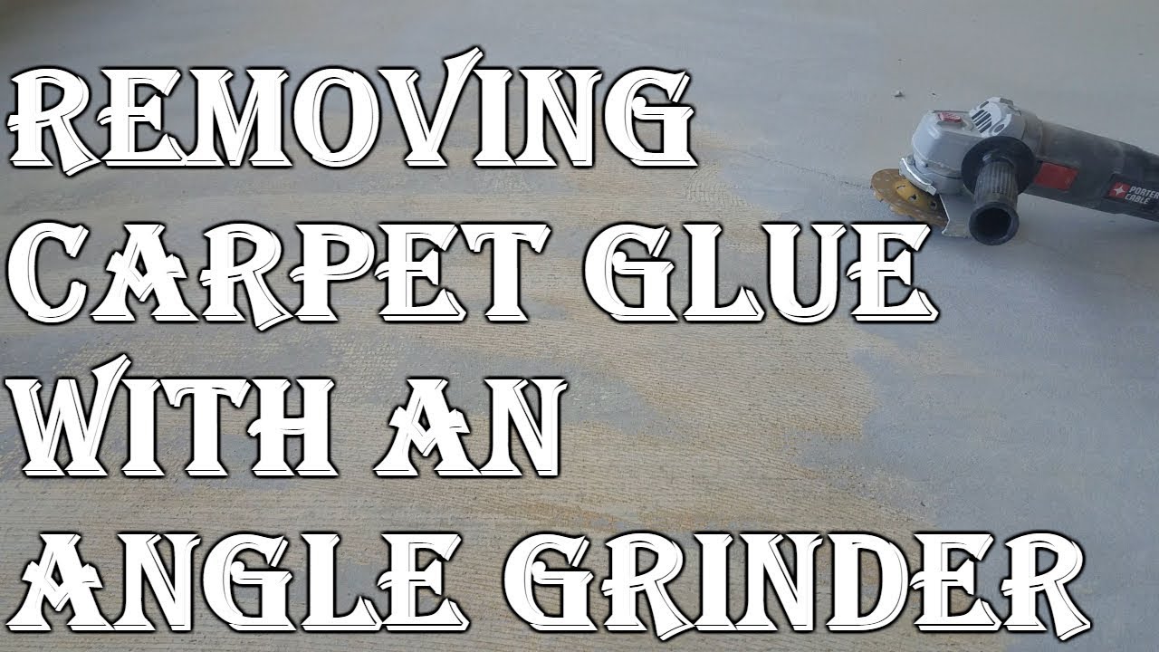 How To Remove Carpet Glue From Concrete (DIY Tutorial) - The DIY Nuts