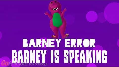 Barney Error 32