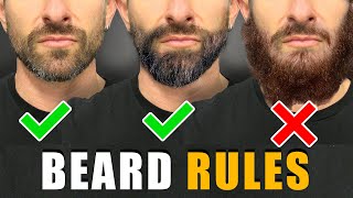 7 Beard Rules EVERY GUY SHOULD FOLLOW! (For a BETTER Beard) screenshot 5