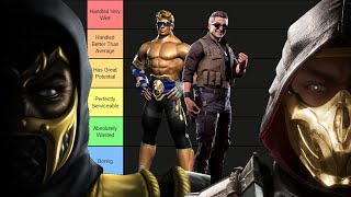 Mortal Kombat: New/Old Timeline Character Tier List