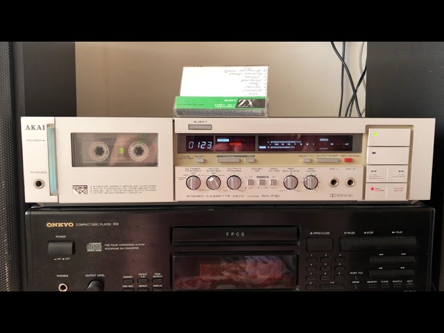 AKAI カセットデッキ　GX-F51 Akai GX F51 - YouTube