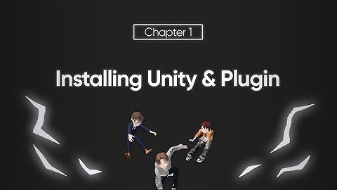 [#1] Installing Unity & ZEPETO Plugin!