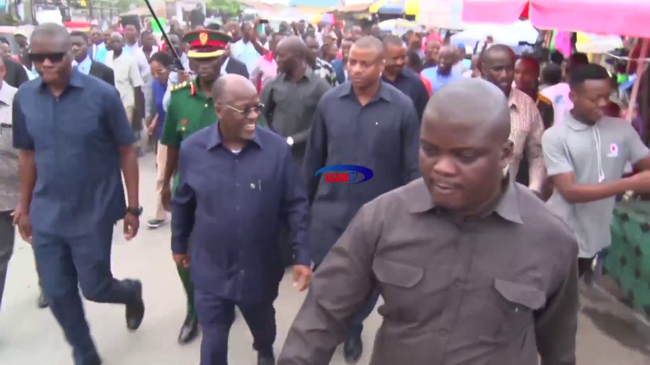Azam TV – Safari nzima ya Magufuli akielekea Kigamboni