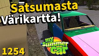 My Summer Car #1254 | TURBIINIHOMMAN VIIMEISTELY &VÄRIKARTAN! (modi)