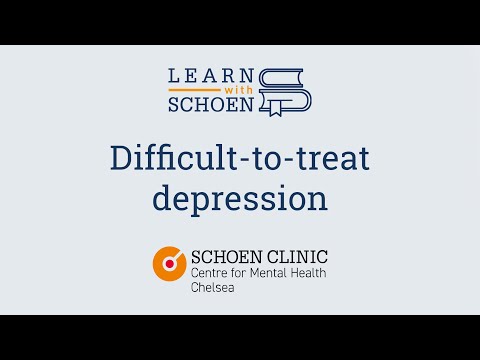Difficult-to-Treat Depression 2022 NICE Guidelines Dr James Woolley - Consultant Psychiatrist by Schoen Clinic UK