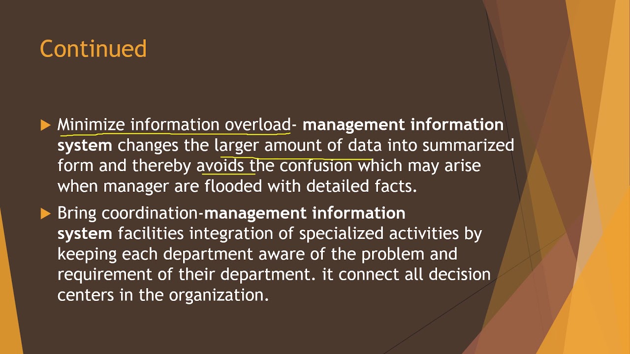 Advantages Of Management Information System YouTube Advantages Of Management Information System YouTube