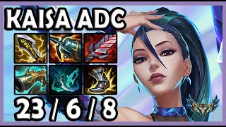 Kaisa vs Twitch ( 64% WIN RATE ) ADC - Korea Challenger Patch 12.23 ✅