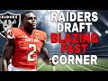 Raiders draft INSANELY FAST Corner Jakorian Bennett