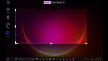 Snipping Tool can now Record a Video
