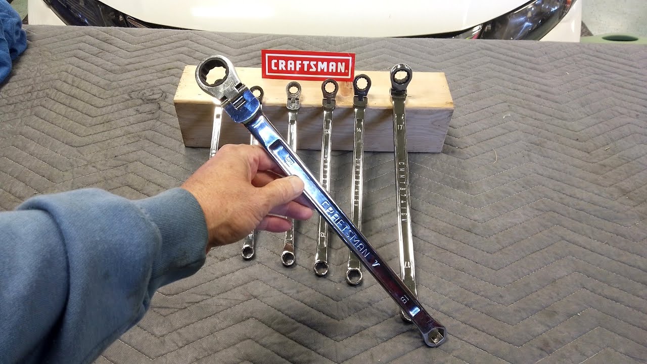 craftsman v series double box flex head ratchet wrench set,6 month
