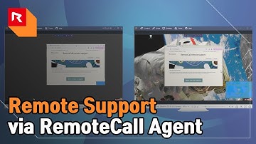 [RC User Guide] Remote Support PC from afar with RemoteCall Agent_Connecting Process