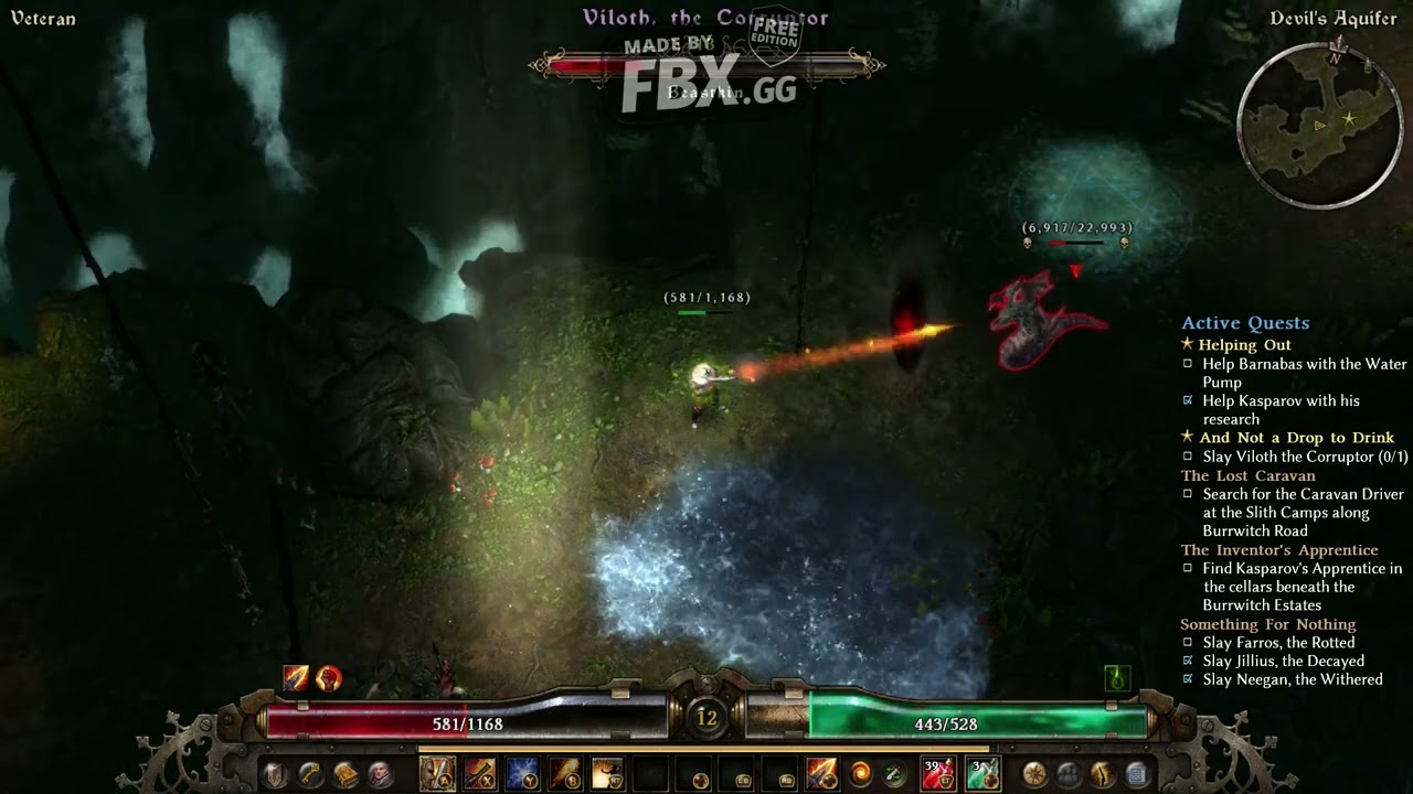 Grim Dawn Veteran Gameplay .