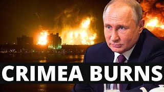 CRIMEA EXPLODES UNDER MAJOR ATTACK, MOSCOW AIR DEFENSES OVERWHELMED! Breaking War News The Enforcer