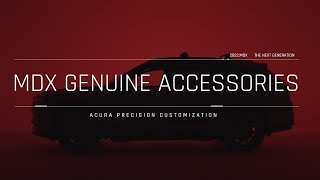 MDX Genuine Accessories | Precision Crafted Personalization