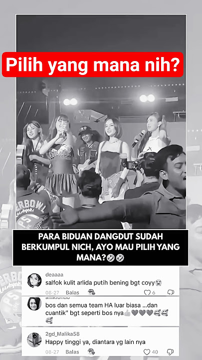 BIDUAN NIH #happyasmara #arlidaputri #leonazhen #biduandangdut #konser #dangdut #fyp #music