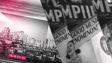 Glitch Parallax Slideshow (After Effects template)