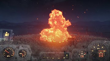 Fallout 4:Institute explosion
