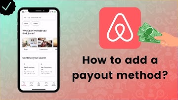 How to add a payout method in Airbnb?